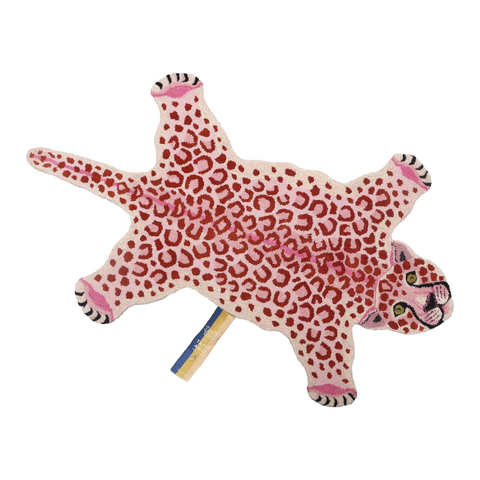 TAPPETO DOING GOODS PINKY LEOPARD SMALL 92X63X2 CM 145100370303