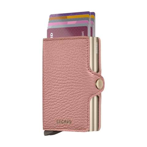 PORTAFOGLIO TWINWALLET PEBBLE ROSE SECRID PINK