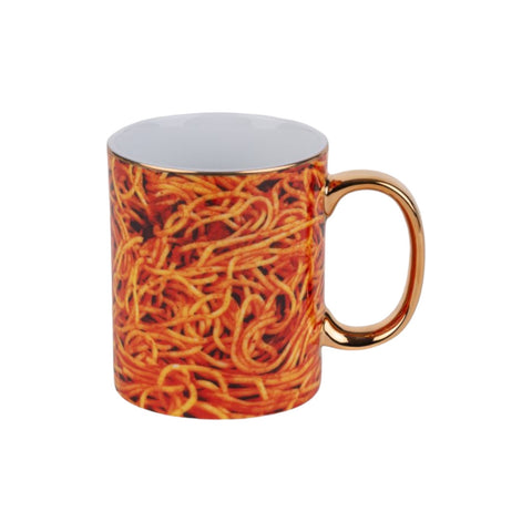 TAZZA SELETTI PORCELLANA TOILETPAPER HOME SPAGHETTI ART. 17223