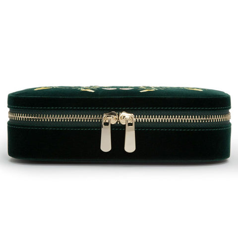 PORTAGIOIE ZOE TRAVEL ZIP CASE FOREST GREEN 393312 WOLF GREEN