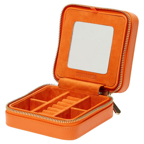 PORTAGIOIE MARIA SMALL ZIP CASE TANGERINE 766239 WOLF ORANGE