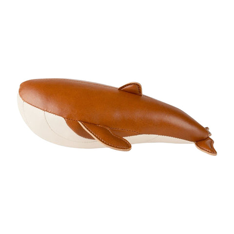 ZUNY PAPERWEIGHT 0,25 KG WHALE WAVE TAN & WHEAT ART. GZPV00051014