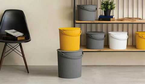 SECCHIELLO L BUCKET 10 L ART. 239772 OMNIOUTIL RED
