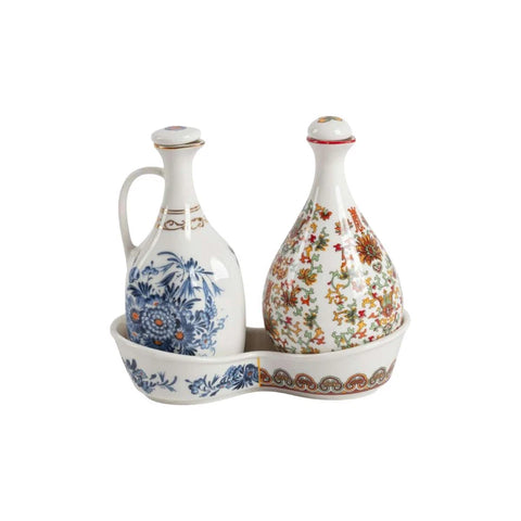 SET PER CONDIMENTI HYBRID THELME 18,4 X 9,2 X 16 CM 09690 SELETTI WHITE