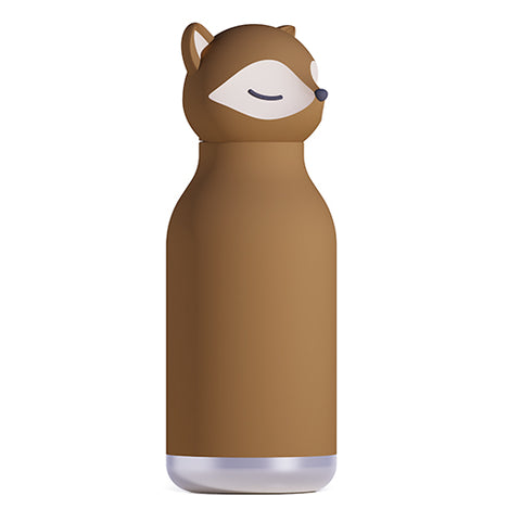 BORRACCIA BESTIE BOTTLE  FOX ART. SBV44-FOX ASOBU BROWN
