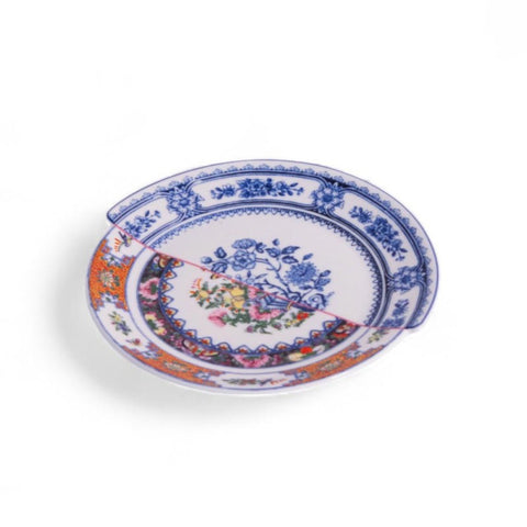 PIATTINO PORCELLANA HYBRID CM 15 ZOBEIDE  09706 SELETTI WHITE