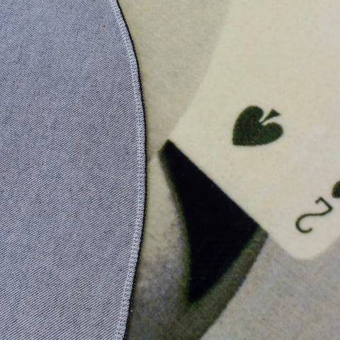 TAPPETO TWO OF SPADES ROTONDO 18203 SELETTI  GREY