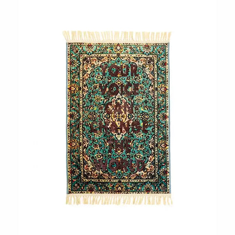 TAPPETO VOICE 80X120 CM 18235 SELETTI  MULTICOLOR
