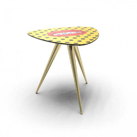 TAVOLINO SHIT CM 57X57 H 48 17186 SELETTI YELLOW
