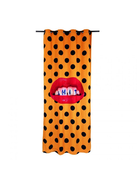 TENDA IN POLIESTERE TOILETPAPER  140X280 CM SHIT ART. 02404 SELETTI ORANGE