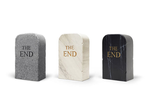 SGABELLO THE END BIANCO LIMITED EDITION GUFRAM WHITE
