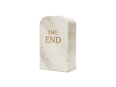 SGABELLO THE END BIANCO LIMITED EDITION GUFRAM WHITE