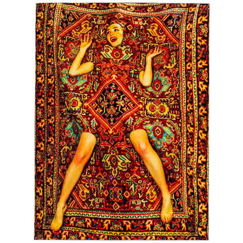 TAPPETO LADY ON CARPET 200X280 CM 18213 SELETTI MULTICOLOR