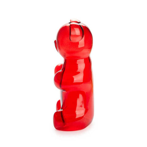 VASO YUMMY BEAR VETRO ART. 27968 BALVI ROSSO