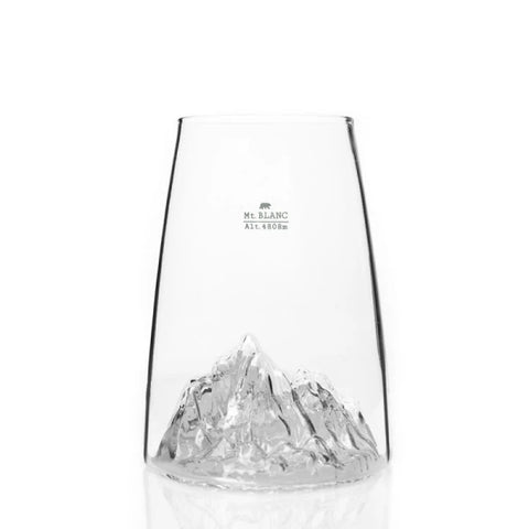 BICCHIERE LONG DRINK TOPOGRAPHIC MONTE BIANCO TOPO-VD-B ALASKAN MAKER
