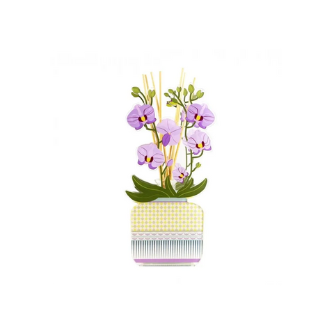 PROFUMATORE LIVINIA PICCOLO ORCHIDEA VIOLA 7501318 VESTA PURPLE