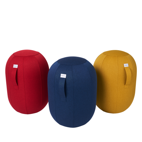 SGABELLO KAPSUL LEIV 60-65 VLUV RUBY RED