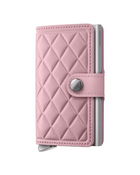 PORTAFOGLIO PREMIUM MINIWALLET EMBOSS DIAMOND SECRID ROSE PINK