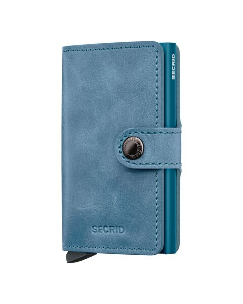 PORTAFOGLIO MINIWALLET VINTAGE TEAL SECRID BLUE
