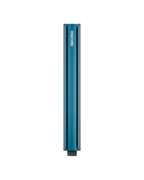 PORTAFOGLIO SLIMWALLET VINTAGE TEAL SECRID BLUE