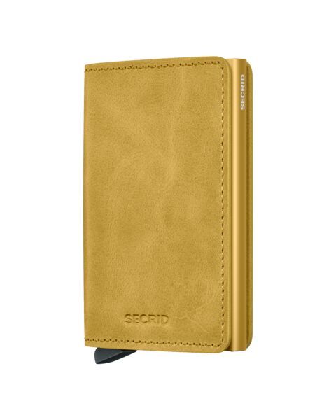PORTAFOGLIO SLIMWALLET VINTAGE SECRID YELLOW