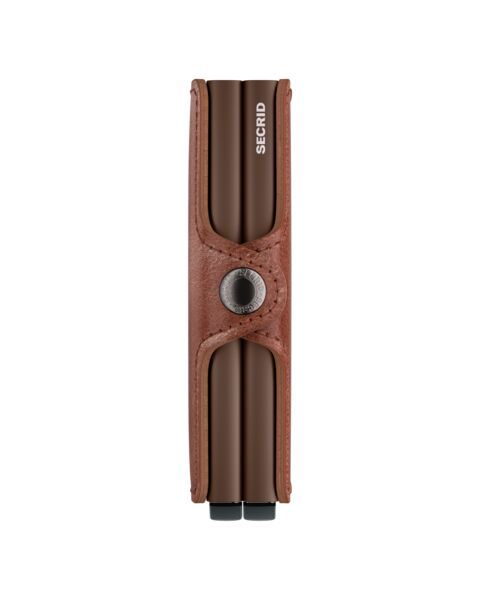 PORTAFOGLIO TWINWALLET VINTAGE COGNAC-BROWN SECRID BROWN