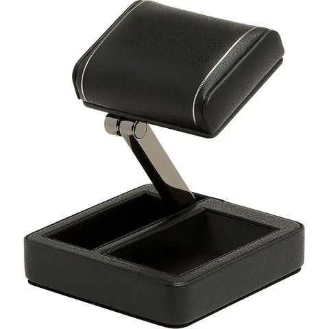 PORTAOROLOGI  BRITISH RACING SINGLE TRAVEL WATCH STAND 485402 WOLF BLACK