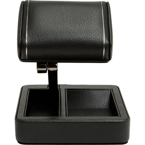 PORTAOROLOGI  BRITISH RACING SINGLE TRAVEL WATCH STAND 485402 WOLF BLACK