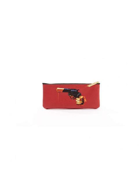 "SELETTI PU TOILETPAPER CASE 21X9 REVOLVER ART 02525"