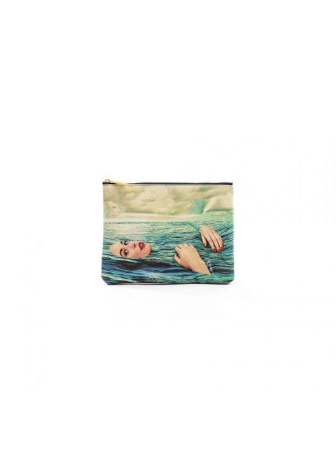 "SELETTI CASE IN PU TOILETPAPER 21,5X15,5 SEA GIRL ART 02537"