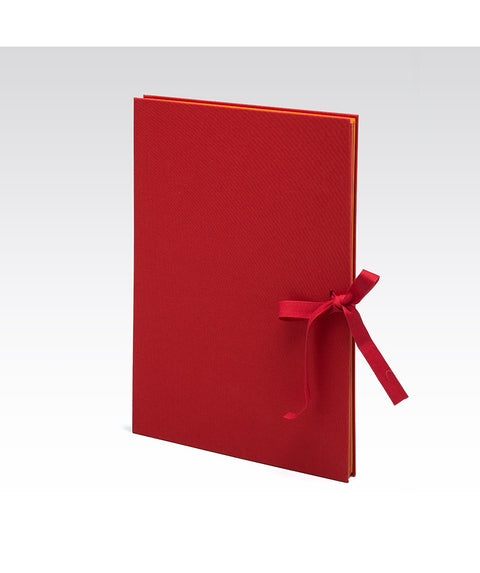 MULTICOLOR FABRIANO RED FOLDER