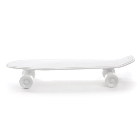 VASSOIO PORCELLANA SELETTI SKATEBOARD BIANCO ART10068