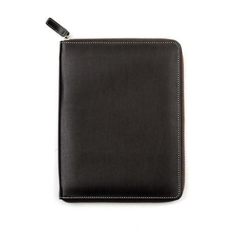 SPALDING NOTEPAD HOLDER A5 BROWN LEATHER 173223P254