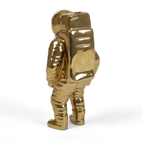 VASO SELETTI ASTRONAUTA GOLD ART 10933