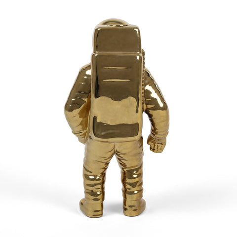 VASO SELETTI ASTRONAUTA GOLD ART 10933