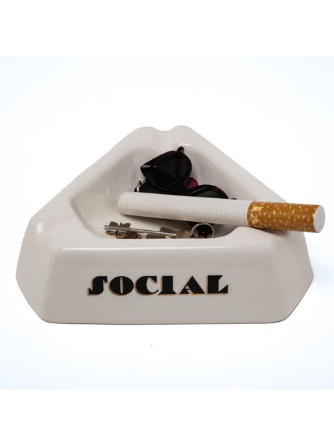 CENTROTAVOLA SELETTI IN PORCELLANA SOCIAL ART 11052