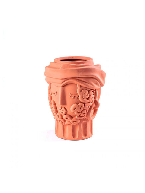 VASO IN TERRACOTTA SELETTI MAN 25X23 H33 ART 11506