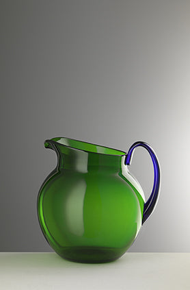 GREEN/BLUE BALL JUG MARIOLUCA GIUSTI