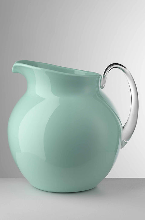 MARIOLUCA GIUSTI AQUAMARINE ENAMEL BALL JUG