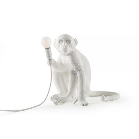 LAMPADA SELETTI RESINA MONKEY LAMP SEDUTA ART 14882