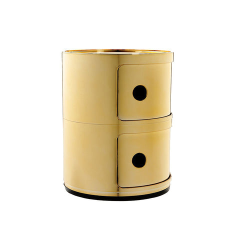 COMODINO COMPONIBILE 2 ELEMENTI 05966/GG KARTELL GOLD