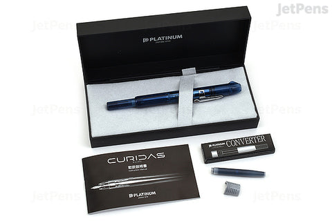 STILOGRAFICA PLATINUM CURIDAS ABYSS BLUE NIB F