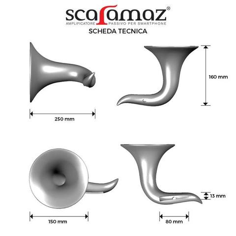 SCARAMAZ BASIC GLOSSY BLACK