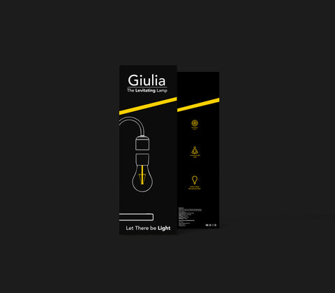 MAGNETIC LEVITATING LAMP GIULIA