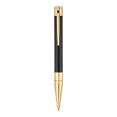 BALL ST DUPONT D-INITIAL BLACK/GOLD ART 265202