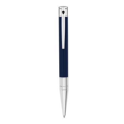 ST DUPONT BALL D-INITIAL BLUE/CHROME ART 265205