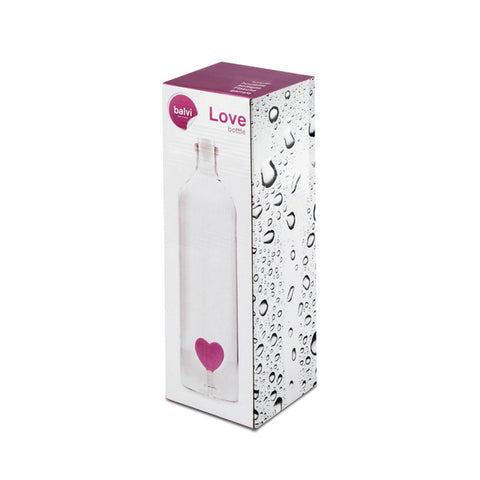 BOTTIGLIA 1.2 LT VETRO BOROSILLIACO LOVE 26811 BALVI TRANSPARENT