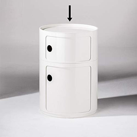 "KARTELL COPERCHIO TONDO BIANCO 04959/03"