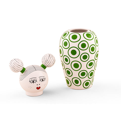 VASO CANOPIE IZUMI 10534 SELETTI GREEN