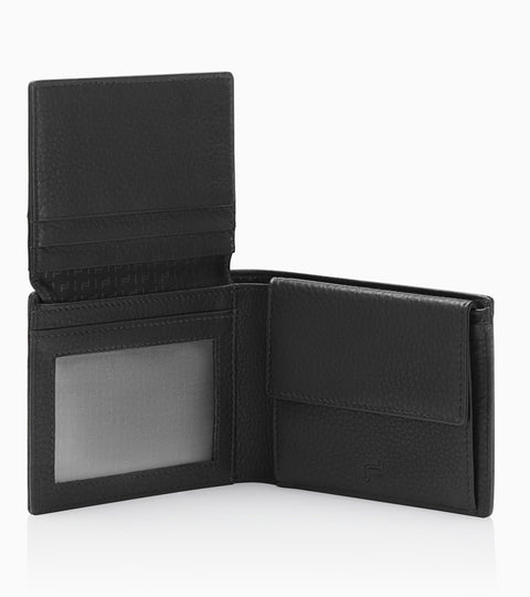 PORTAFOGLIO PORSCHE DESIGN C/PORTAMONETE NERO